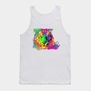 PSYCHEDELIC TIGER Tank Top